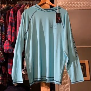 Performance hood shirt